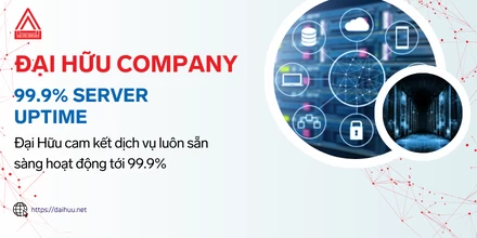 99.9% Server Uptime